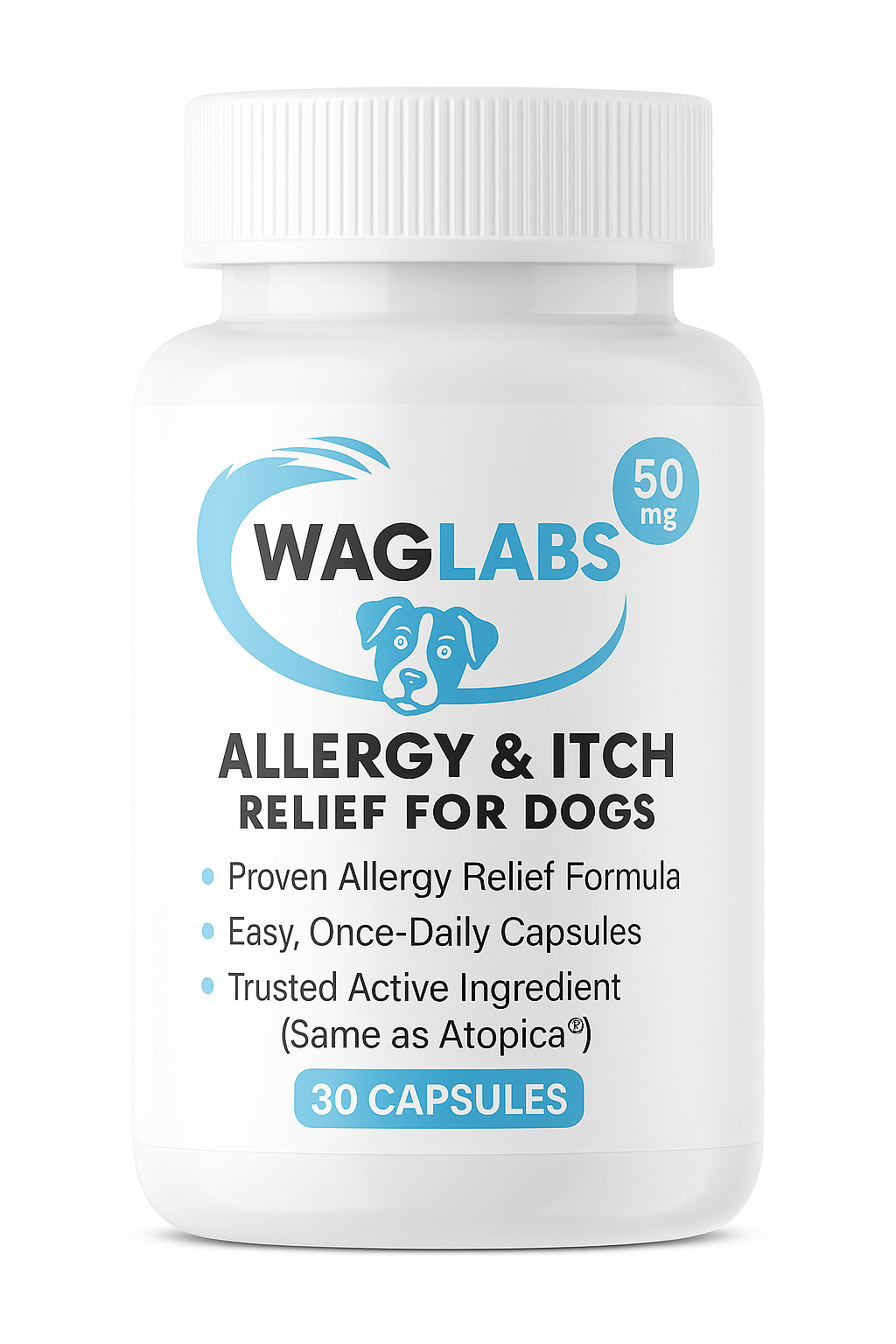 Cyclosporine Chewable Tablet (WagLabs™) 5x Bottles