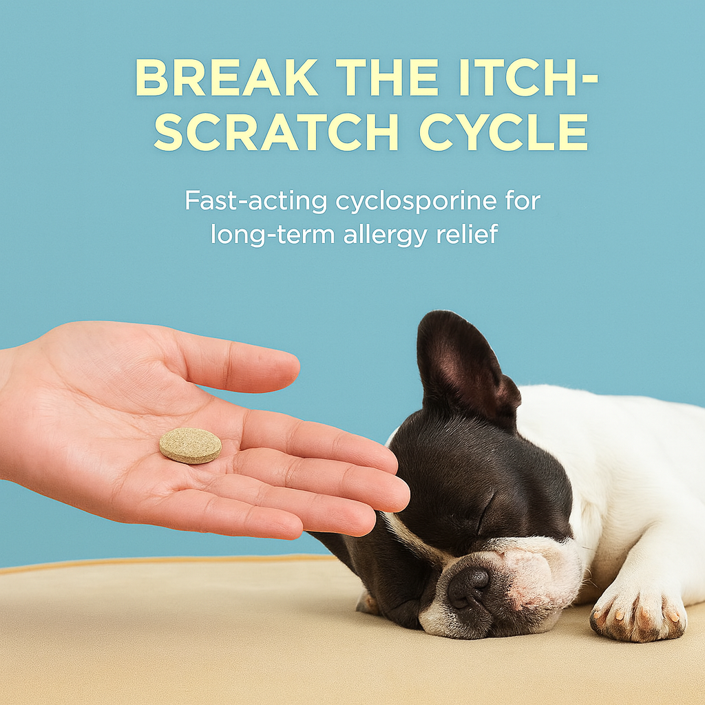 Cyclosporine Chewable Tablet (WagLabs™) 5x Bottles